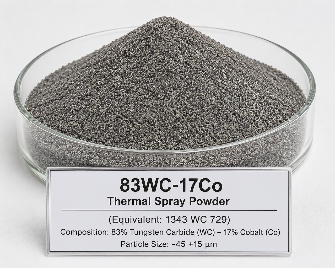 83WC-17Co Thermal Spray Powder (Equivalent: 1343 WC 729)
