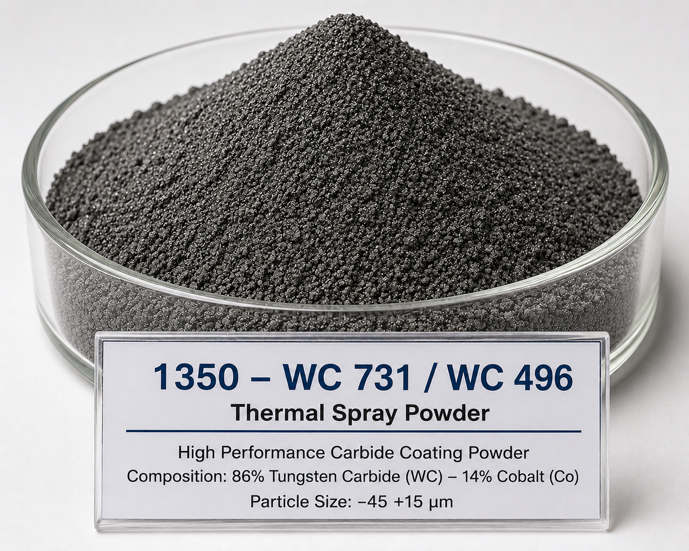 1350 – WC 731 / WC 496 Thermal Spray Powder
