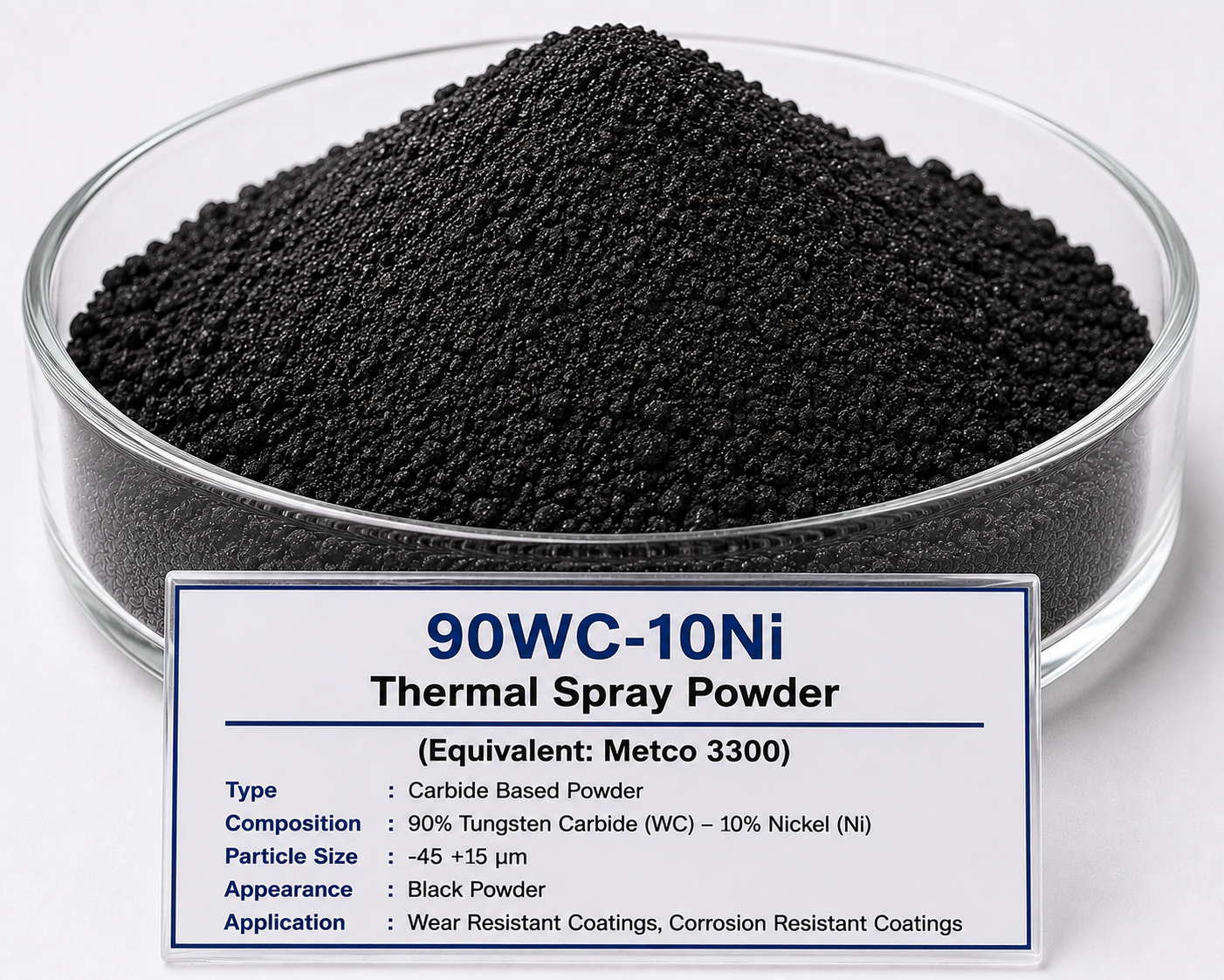 90WC-10Ni Thermal Spray Powder (Equivalent: Metco 3300)