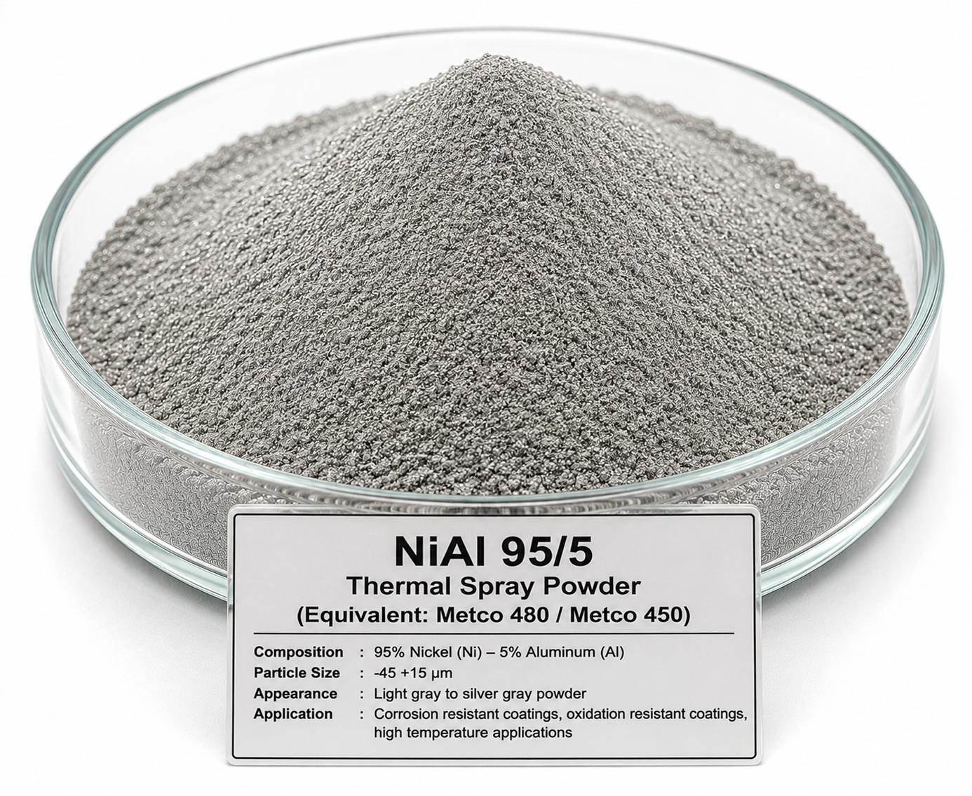 NiAl 95/5 (Metco 480 / Metco 450)