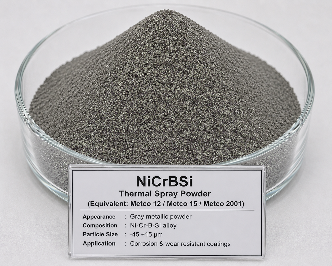 NiCrBSi Thermal Spray Powder (Metco 12 / 15 / 2001)