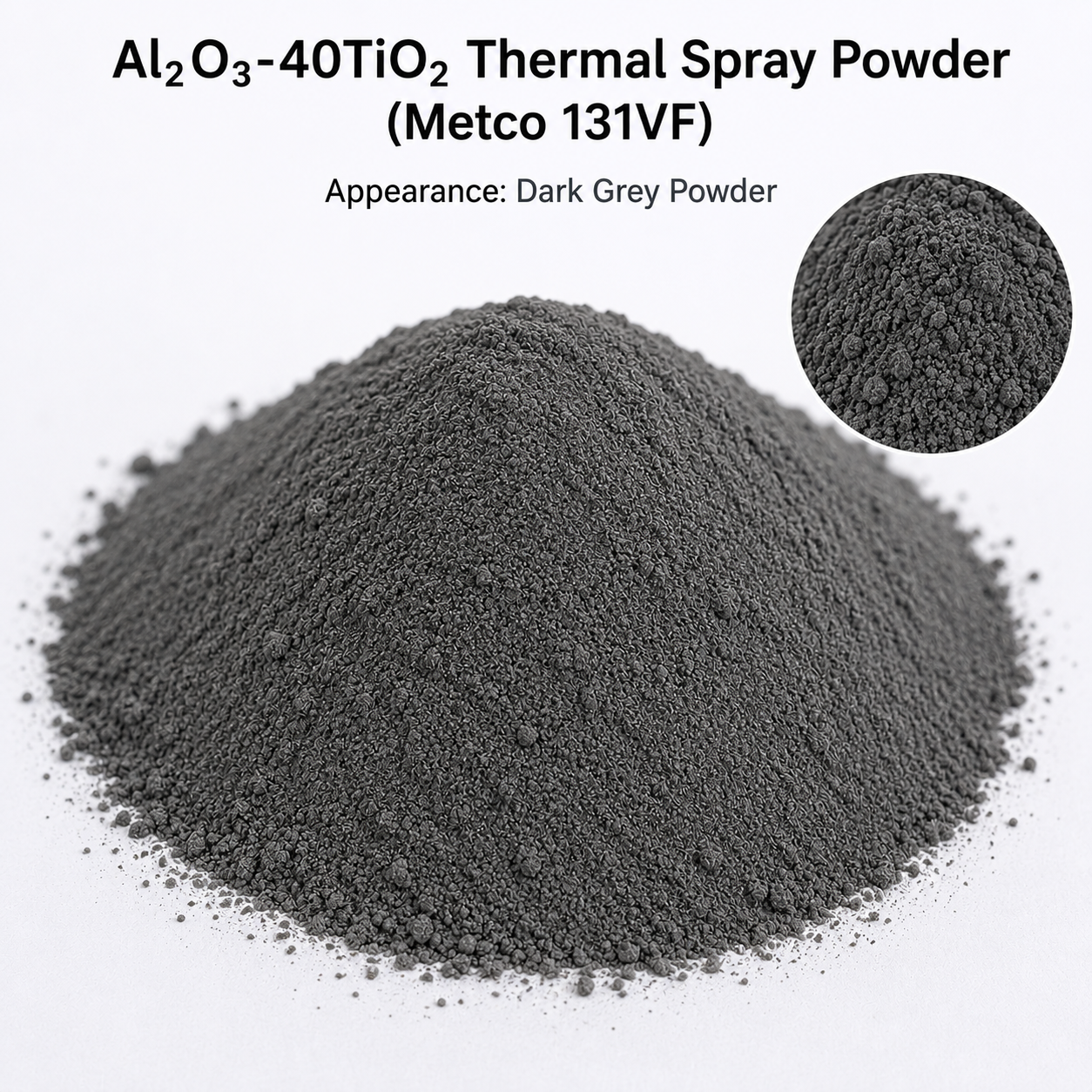 Al₂O₃-40TiO₂ Thermal Spray Powder (Metco 131VF)